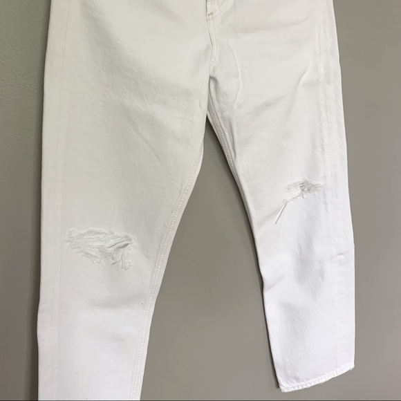 AGOLDE 90'S Mid Rise Loose Fit Jeans, Enamel - Picture 2 of 7